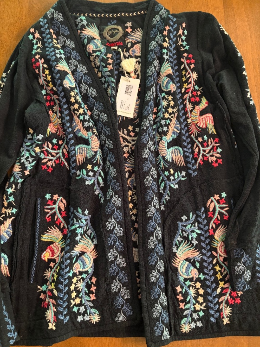 Johnny Was Biya Cardigan NWT